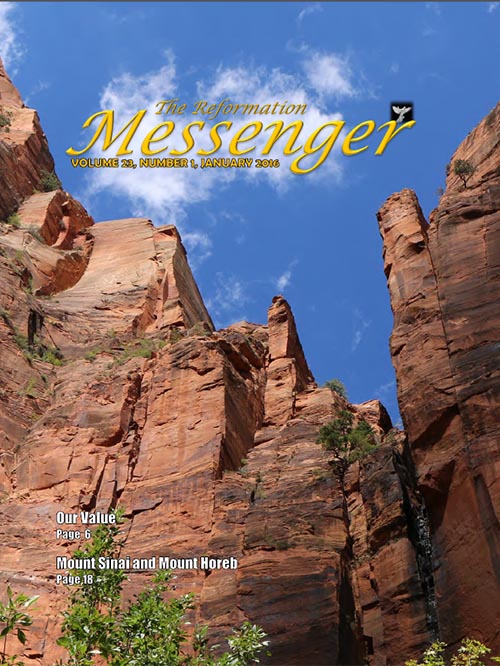 The Reformation Messenger - January 2016